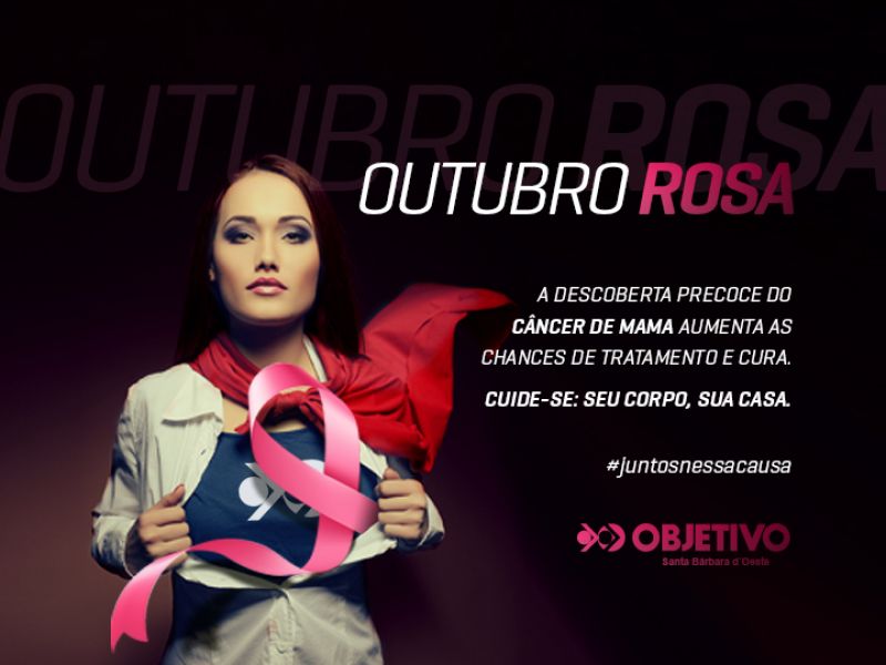 Outubro Rosa: Prevenção é a melhor ação.